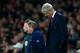 LONDON, ENGLAND - JANUARY 24: Arsene Wenger, Manager of Arsenal reacts during the Barclays Premier League match between Arsenal and Chelsea at Emirates Stadium on January 24, 2016 in London, England. (Photo by Clive Mason/Getty Images)