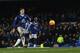 LIVERPOOL, ENGLAND - FEBRUARY 03: Ross Barkley of Everton chips the ball to score a goal to make it 3-0 during the Barclays Premier League match between Everton and Newcastle United at Goodison Park on February 03, 2016 in Liverpool, England. (Photo by Matthew Ashton - AMA/Getty Images)