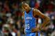 WASHINGTON, DC - NOVEMBER 10: Kevin Durant #35 of the Oklahoma City Thunder looks on against the Washington Wizards in the first half at Verizon Center on November 10, 2015 in Washington, DC. NOTE TO USER: User expressly acknowledges and agrees that, by downloading and or using this photograph, User is consenting to the terms and conditions of the Getty Images License Agreement (Photo by Rob Carr/Getty Images)