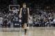 Los Angeles Clippers forward Blake Griffin walks up court during the final seconds of the team's 115-107 loss to San Antonio Spurs in an NBA basketball game, Friday, Dec. 18, 2015, in San Antonio. (AP Photo/Eric Gay)