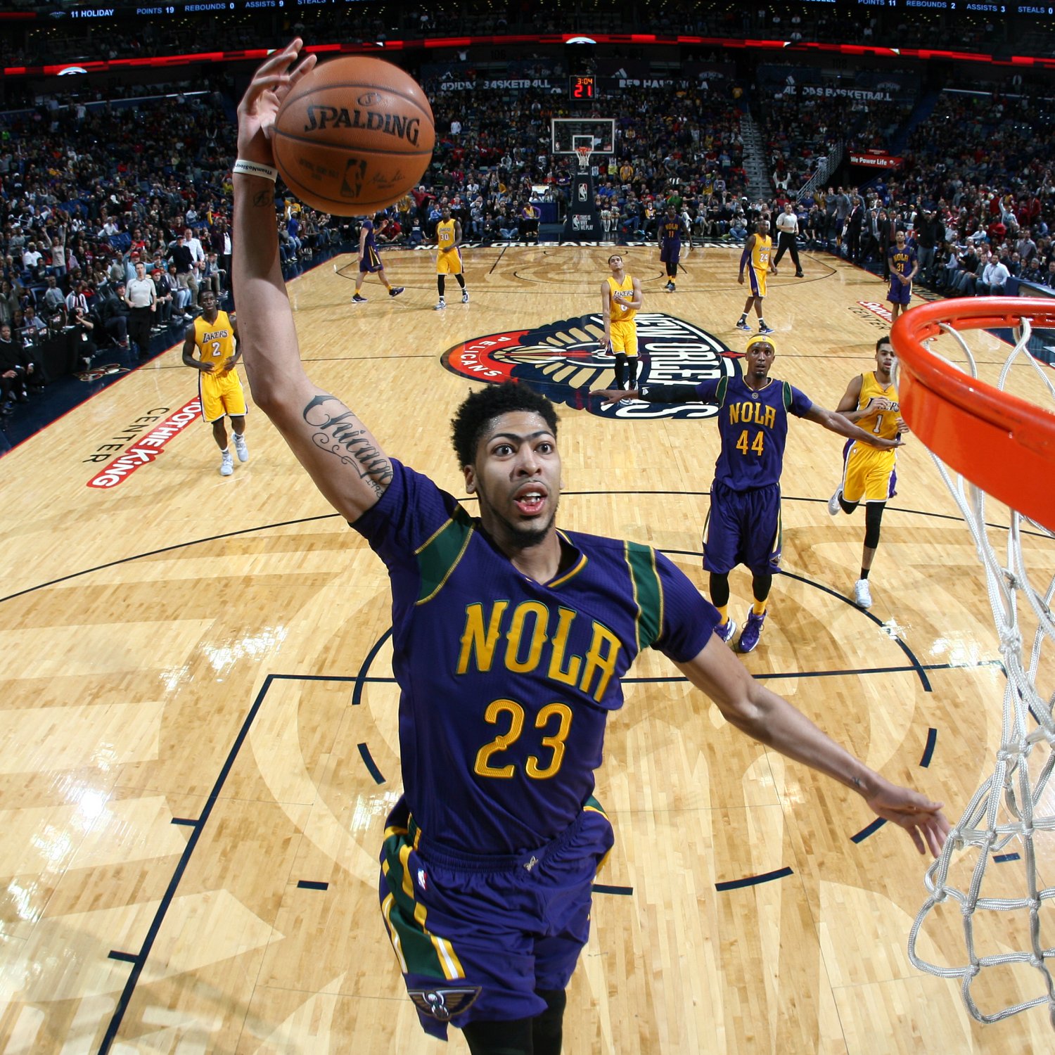 Anthony Davis vs. Lakers: Stats, Highlights and Twitter Reaction | Bleacher Report1500 x 1500