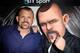 LOS ANGELES, CA - FEBRUARY 28: (L) UFC hall of famer Chuck Liddell poses with a fan during the UFC 184 event at Staples Center on February 28, 2015 in Los Angeles, California. (Photo by Frazer Harrison/Zuffa LLC/Zuffa LLC via Getty Images)