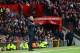 Chelsea's Portuguese manager Jose Mourinho gestures during the English Premier League football match between Manchester United and Chelsea at Old Trafford in Manchester, north west England, on October 26, 2014. AFP PHOTO / PAUL ELLIS
RESTRICTED TO EDITORIAL USE. No use with unauthorized audio, video, data, fixture lists, club/league logos or live services. Online in-match use limited to 45 images, no video emulation. No use in betting, games or single club/league/player publications. (Photo credit should read PAUL ELLIS/AFP/Getty Images)