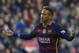 BARCELONA, SPAIN - JANUARY 30: Neymar JR of Barcelona reacts during the La Liga match between FC Barcelona and Atletico de Madrid at Camp Nou on January 30, 2016 in Barcelona, Spain. (Photo by Manuel Queimadelos Alonso/Getty Images)