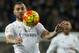 Real Madrid's French forward Karim Benzema controls the ball during the Spanish league football match Real Madrid CF vs RCD Espanyol at the Santiago Bernabeu stadium in Madrid on January 31, 2016. AFP PHOTO / CURTO DE LA TORRE / AFP / CURTO DE LA TORRE (Photo credit should read CURTO DE LA TORRE/AFP/Getty Images)