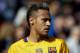 VALENCIA, SPAIN - FEBRUARY 07: Neymar JR of Barcelona looks on during the La Liga match between Levante UD and FC Barcelona at Ciutat de Valencia on February 07, 2016 in Valencia, Spain. (Photo by Manuel Queimadelos Alonso/Getty Images)