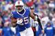 Dec 6, 2015; Orchard Park, NY, USA; Buffalo Bills running back LeSean McCoy (25) during the game against the Houston Texans at Ralph Wilson Stadium. Mandatory Credit: Kevin Hoffman-USA TODAY Sports