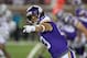 Aug 8, 2014; Minneapolis, MN, USA; Minnesota Vikings wide receiver Kain Colter (13) against the Oakland Raiders at TCF Bank Stadium. The Vikings defeated the Raiders 10-6. Mandatory Credit: Brace Hemmelgarn-USA TODAY Sports
