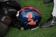 NASHVILLE, TN - SEPTEMBER 06: A helment of the Ole Miss Rebels sits on the sideline during a game against the Vanderbilt Commodores at L.P.Field on September 6, 2014 in Nashville, Tennessee. (Photo by Frederick Breedon/Getty Images)