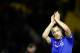 Chelsea's John Terry waves to supporters after the English Premier League soccer match between Watford and Chelsea at the Vicarage Road stadium in London, Wednesday, Feb. 3, 2016.(AP Photo/Frank Augstein)