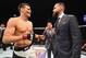 Mickey Gall (left) will face CM Punk (right)