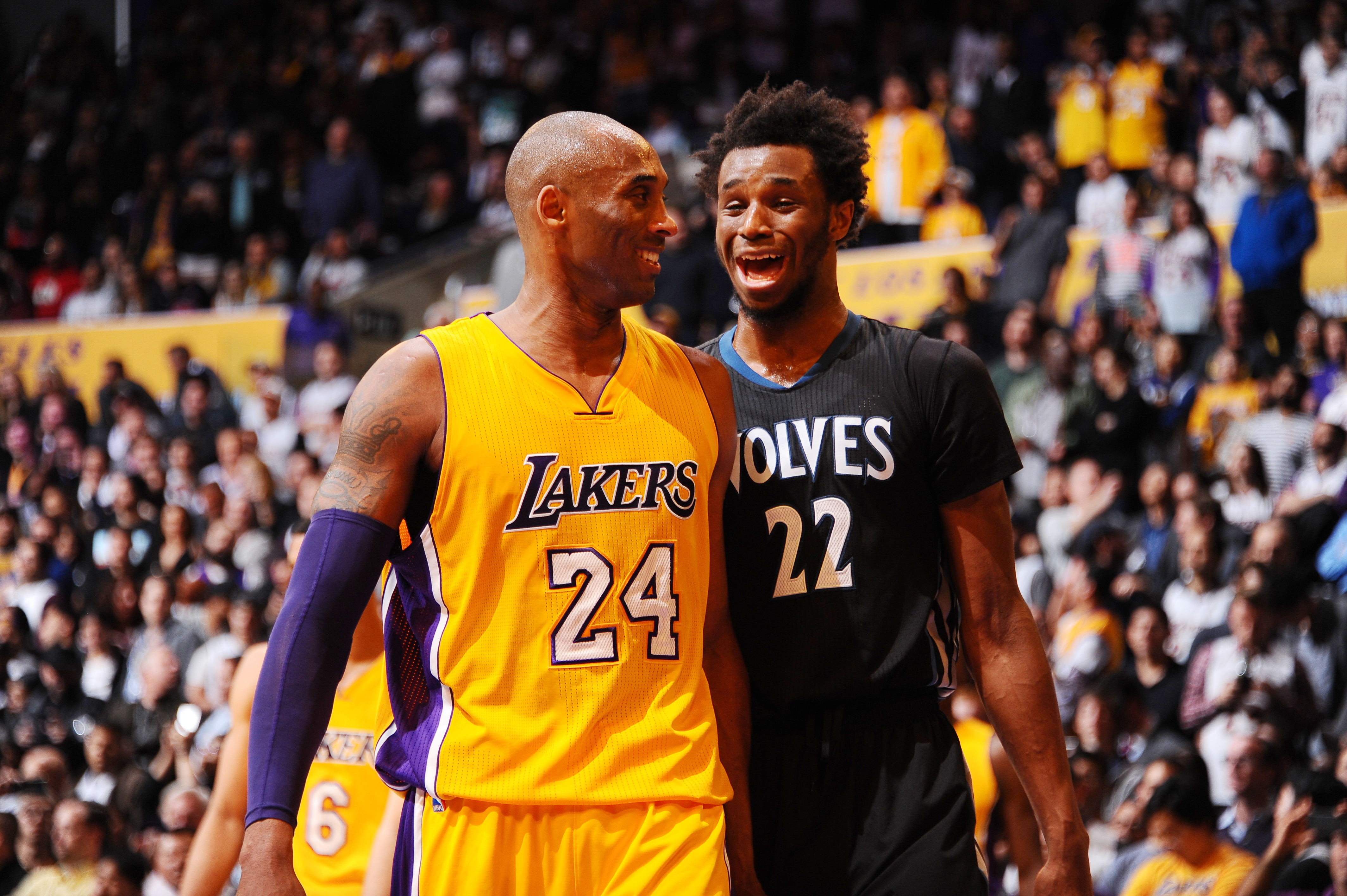 In Kobe Bryant, Andrew Wiggins Finding Blueprint for Rising Stardom 