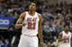 Hassan Whiteside of the Miami Heat looks like the biggest name on the trade block.