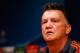 BRUGGE, BELGIUM - AUGUST 25: Manchester United Head Coach / Manager, Louis van Gaal speaks during the Manchester United press conference held at Jan Breydel Stadium on August 25, 2015 in Brugge, Belgium. (Photo by Dean Mouhtaropoulos/Getty Images)