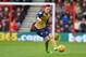Arsenal's German midfielder Mesut Ozil controls the ball during the English Premier League football match between Bournemouth and Arsenal at the Vitality Stadium in Bournemouth, southern England on February 7, 2016. / AFP / GLYN KIRK / RESTRICTED TO EDITORIAL USE. No use with unauthorized audio, video, data, fixture lists, club/league logos or 'live' services. Online in-match use limited to 75 images, no video emulation. No use in betting, games or single club/league/player publications. / (Photo credit should read GLYN KIRK/AFP/Getty Images)