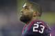HOUSTON, TX - OCTOBER 08: Arian Foster #23 of the Houston Texans looks on as the Texans play the Indianapolis Colts in the first quarter on October 8, 2015 at NRG Stadium in Houston, Texas. (Photo by Bob Levey/Getty Images)