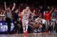 TUCSON, AZ - JANUARY 30: Gabe York #1 of the Arizona Wildcats reacts after hitting a three point shot against the Oregon State Beavers during the second half of the college basketball game at McKale Center on January 30, 2016 in Tucson, Arizona. The Wildcats defeated the Beavers 80-63. (Photo by Christian Petersen/Getty Images)
