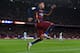 Barcelona's Brazilian forward Neymar celebrates his goal during the Spanish league football match FC Barcelona vs RC Celta de Vigo at the Camp Nou stadium in Barcelona on February 14, 2016.
/ AFP / JOSEP LAGO (Photo credit should read JOSEP LAGO/AFP/Getty Images)