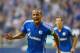 Schalke's Cameroonian defender Joel Matip celebrates after scoring the 1-0 goal during the German first division Bundesliga football match FC Schalke 04 v 1 FSV Mainz 05, in Gelsenkirchen, on September 13, 2015. AFP PHOTO / SASCHA SCHUERMANN RESTRICTIONS: DURING MATCH TIME: DFL RULES TO LIMIT THE ONLINE USAGE TO 15 PICTURES PER MATCH AND FORBID IMAGE SEQUENCES TO SIMULATE VIDEO. == RESTRICTED TO EDITORIAL USE == FOR FURTHER QUERIES PLEASE CONTACT DFL DIRECTLY AT + 49 69 650050. (Photo credit should read SASCHA SCHUERMANN/AFP/Getty Images)