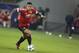 Memphis in action for United.
