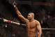 Alistair Overeem is seen before his fight against Travis Browne in their UFC on Fox Sports 1 mixed martial arts heavyweight bout in Boston, Saturday, August 17,2013. Browne won via first round TKO. (AP Photo/Gregory Payan)