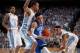 CHAPEL HILL, NC - MARCH 07: Tyus Jones #5 of the Duke Blue Devils plays against the North Carolina Tar Heels on March 07, 2015 at the Dean E. Smith Center in Chapel Hill, North Carolina. Duke won 77-84. (Photo by Peyton Williams/UNC/Getty Images)