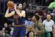 CLEVELAND, OH - FEBRUARY 5: Kevin Love #0 of the Cleveland Cavaliers defends the ball against the Boston Celtics during the game on February 5, 2016 at Quicken Loans Arena in Cleveland, Ohio. NOTE TO USER: User expressly acknowledges and agrees that, by downloading and or using this Photograph, user is consenting to the terms and conditions of the Getty Images License Agreement. Mandatory Copyright Notice: Copyright 2016 NBAE (Photo by Brian Babineau/NBAE via Getty Images)
