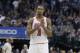 Miami Heat forward Chris Bosh (1) reacts to a call during the second half of an NBA basketball game against the Dallas Mavericks Wednesday, Feb. 3, 2016, in Dallas. (AP Photo/LM Otero)