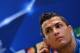 Real Madrid's Portuguese forward Cristiano Ronaldo listens to journalists' questions during a press conference at the Olympic Stadium in Rome on February 16, 2016, on the eve of their UEFA Champions League round of sixteen first leg football match against AS Roma. / AFP / TIZIANA FABI (Photo credit should read TIZIANA FABI/AFP/Getty Images)