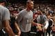 MIAMI, FL - FEBRUARY 9: Chris Bosh #1 of the Miami Heat is introduced before the game against the San Antonio Spurs on February 9, 2016 at American Airlines Arena in Miami, Florida. NOTE TO USER: User expressly acknowledges and agrees that, by downloading and or using this Photograph, user is consenting to the terms and conditions of the Getty Images License Agreement. Mandatory Copyright Notice: Copyright 2016 NBAE (Photo by Issac Baldizon/NBAE via Getty Images)