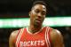 Houston Rockets center Dwight Howard (12) in the first quarter during an NBA basketball game against the Phoenix Suns, Thursday, Feb. 4, 2016, in Phoenix. (AP Photo/Rick Scuteri)