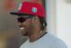 FT. MYERS, FL - FEBRUARY 17: Hanley Ramirez of the Boston Red Sox walk onto the practice field for a Spring Training workout on February 17, 2016 at Fenway South in Fort Myers, Florida . (Photo by Michael Ivins/Boston Red Sox/Getty Images)