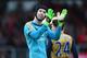BOURNEMOUTH, ENGLAND - FEBRUARY 07: Petr Cech of Arsenal celebrates victory after the Barclays Premier League match between A.F.C. Bournemouth and Arsenal at the Vitality Stadium on February 7, 2016 in Bournemouth, England. (Photo by Michael Regan/Getty Images)