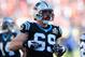 SANTA CLARA, CA - FEBRUARY 07: Jared Allen #69 of the Carolina Panthers warms up prior to Super Bowl 50 against the Denver Broncos at Levi's Stadium on February 7, 2016 in Santa Clara, California. (Photo by Kevin C. Cox/Getty Images)