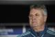 Chelsea's Dutch manager Guus Hiddink attends the Champions League round of 16 first leg football match between Paris Saint-Germain (PSG) and Chelsea FC on February 16, 2016, at the Parc des Princes stadium in Paris. / AFP / FRANCK FIFE (Photo credit should read FRANCK FIFE/AFP/Getty Images)