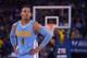 November 6, 2015; Oakland, CA, USA; Denver Nuggets guard Randy Foye (4) during the fourth quarter against the Golden State Warriors at Oracle Arena. The Warriors defeated the Nuggets 119-104. Mandatory Credit: Kyle Terada-USA TODAY Sports