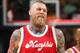 MEMPHIS, TN - FEBRUARY 19: Chris Andersen #7 of the Memphis Grizzlies stands on the court during the game against the Minnesota Timberwolves on February 19, 2016 at FedExForum in Memphis, Tennessee. NOTE TO USER: User expressly acknowledges and agrees that, by downloading and or using this photograph, User is consenting to the terms and conditions of the Getty Images License Agreement. Mandatory Copyright Notice: Copyright 2016 NBAE (Photo by Joe Murphy/NBAE via Getty Images)