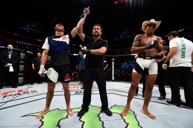 UFC Fight Night 83 Results: Winners, Scorecards from Cowboy vs. Cowboy Card
