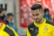 MAINZ, GERMANY - OCTOBER 16: Midfielder Ilkay Guendogan (8) of Borussia Dortmund entering the field prior to the game at Coface Arena on October 16, 2015 in Mainz, Germany. (Photo by Oliver Kremer at Pixolli Studios/Getty Images)