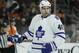 The Toronto Maple Leafs' Roman Polak during an NHL hockey game against the Philadelphia Flyers, Tuesday, Jan. 16, 2016, in Philadelphia. (AP Photo/Tom Mihalek)