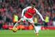 LONDON, ENGLAND - FEBRUARY 14 : Alexis Sanchez of Arsenal during the Barclays Premier League match between Arsenal and Leicester City at the Emirates Stadium on February 14, 2016 in London, England. (Photo by Catherine Ivill - AMA/Getty Images)