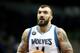 MINNEAPOLIS, MN - JANUARY 17: Nikola Pekovic #14 of the Minnesota Timberwolves shoots a free throw during the game against the Phoenix Suns on January 17, 2016 at Target Center in Minneapolis, Minnesota. NOTE TO USER: User expressly acknowledges and agrees that, by downloading and or using this Photograph, user is consenting to the terms and conditions of the Getty Images License Agreement. Mandatory Copyright Notice: Copyright 2016 NBAE (Photo by Jordan Johnson/NBAE via Getty Images)