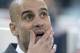 Bayern's head coach Pep Guardiola waits for the start of the Champions League, round of 16, first-leg soccer match between Juventus and Bayern Munich at the Juventus stadium in Turin, Italy, Tuesday, Feb. 23, 2016. (AP Photo/Massimo Pinca)