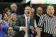 Kansas head coach Bill Self reacts to play against Baylor in the second half of an NCAA college basketball game, Tuesday, Feb. 23, 2016, in Waco, Texas. Kansas won 66-60. (AP Photo/Tony Gutierrez)