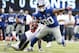 New York Giants wide receiver Victor Cruz (80) brings the all up field against the Houston Texans in the second quarter of an NFL football game, Sunday, Sept. 21, 2014, in East Rutherford, N.J. (AP Photo/Kathy Willens)