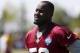 Aug 1, 2015; Richmond, VA, USA; Washington Redskins linebacker Junior Galette (58) jogs off the field prior to afternoon practice as part of day three of training camp at Bon Secours Washington Redskins Training Center. Mandatory Credit: Geoff Burke-USA TODAY Sports