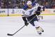 Jan 2, 2016; Toronto, Ontario, CAN; St. Louis Blues forward Ryan Reaves (75) skates against the Toronto Maple Leafs at the Air Canada Centre. Toronto defeated St. Louis 4-1. Mandatory Credit: John E. Sokolowski-USA TODAY Sports