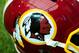 Oct 12, 2014; Glendale, AZ, USA; Detail view of the Washington Redskins logo during the second half against the Arizona Cardinals at University of Phoenix Stadium. Mandatory Credit: Matt Kartozian-USA TODAY Sports