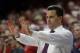 Arizona head coach Sean Miller during the second half of an NCAA college basketball game against UCLA, Friday, Feb 12, 2016, in Tucson, Ariz. Arizona defeated UCLA 81-75. (AP Photo/Rick Scuteri)