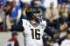 California quarterback Jared Goff (16) throws against Air Force during the Armed Forces Bowl NCAA college football game, Tuesday, Dec. 29, 2015, in Fort Worth, Texas. (AP Photo/Ron Jenkins)